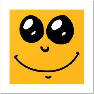 Smile Emoji Face Posters and Art